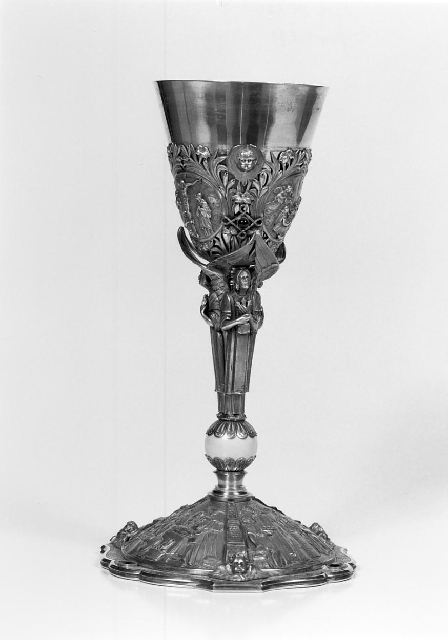 calice, opera isolata - manifattura milanese (sec. XX)