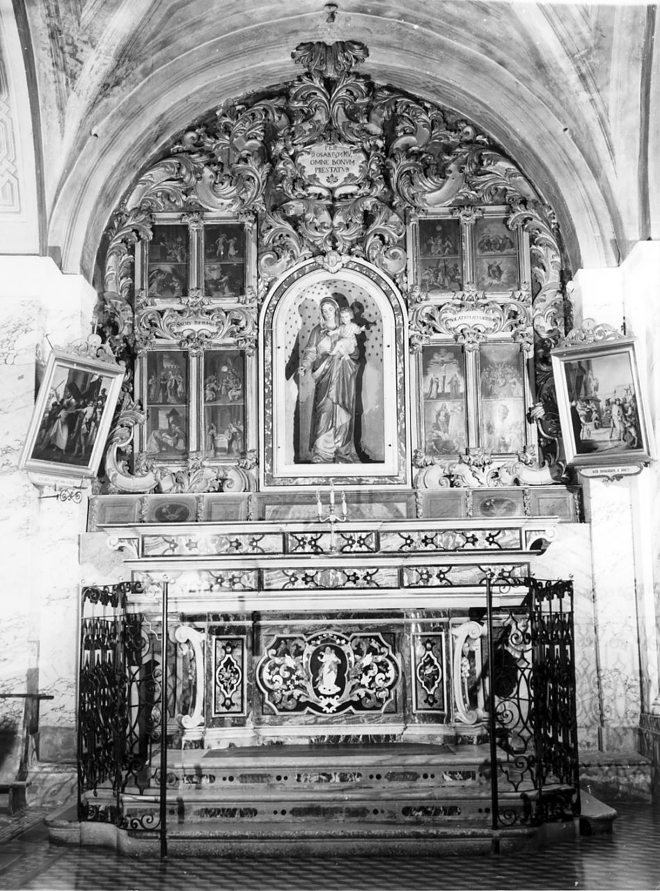 altare - a mensa, elemento d'insieme - ambito cremonese (prima metà sec. XVIII)