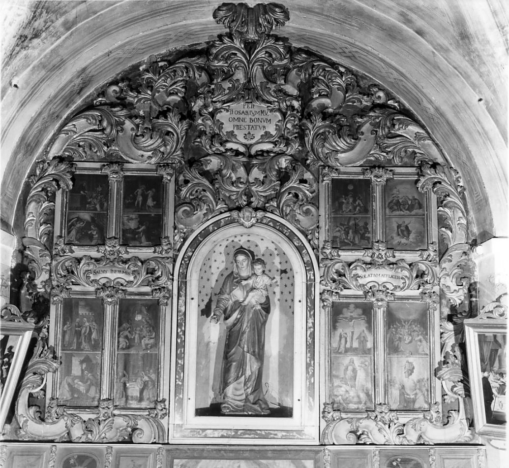 ancona, elemento d'insieme - bottega cremonese (prima metà sec. XVIII)