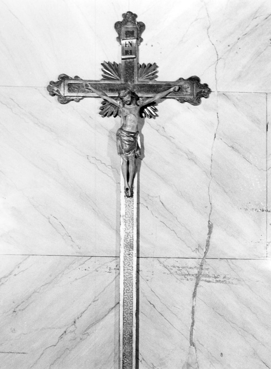 croce d'altare, opera isolata - ambito cremonese (prima metà sec. XVIII)