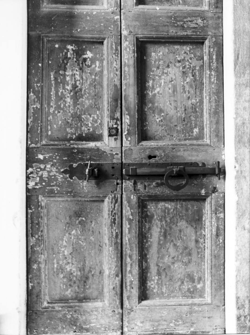 porta - a due battenti, opera isolata - ambito cremonese (sec. XVIII)