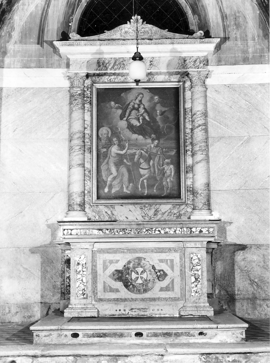 altare, insieme - produzione lombarda (prima metà sec. XIX)