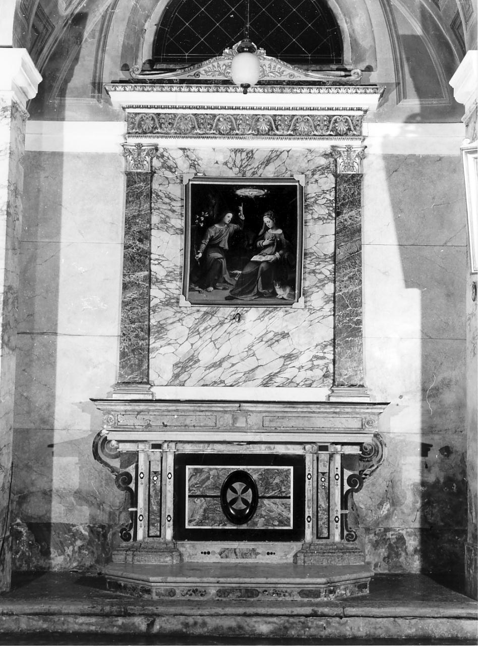 altare - a edicola, insieme - produzione lombarda (prima metà sec. XIX)