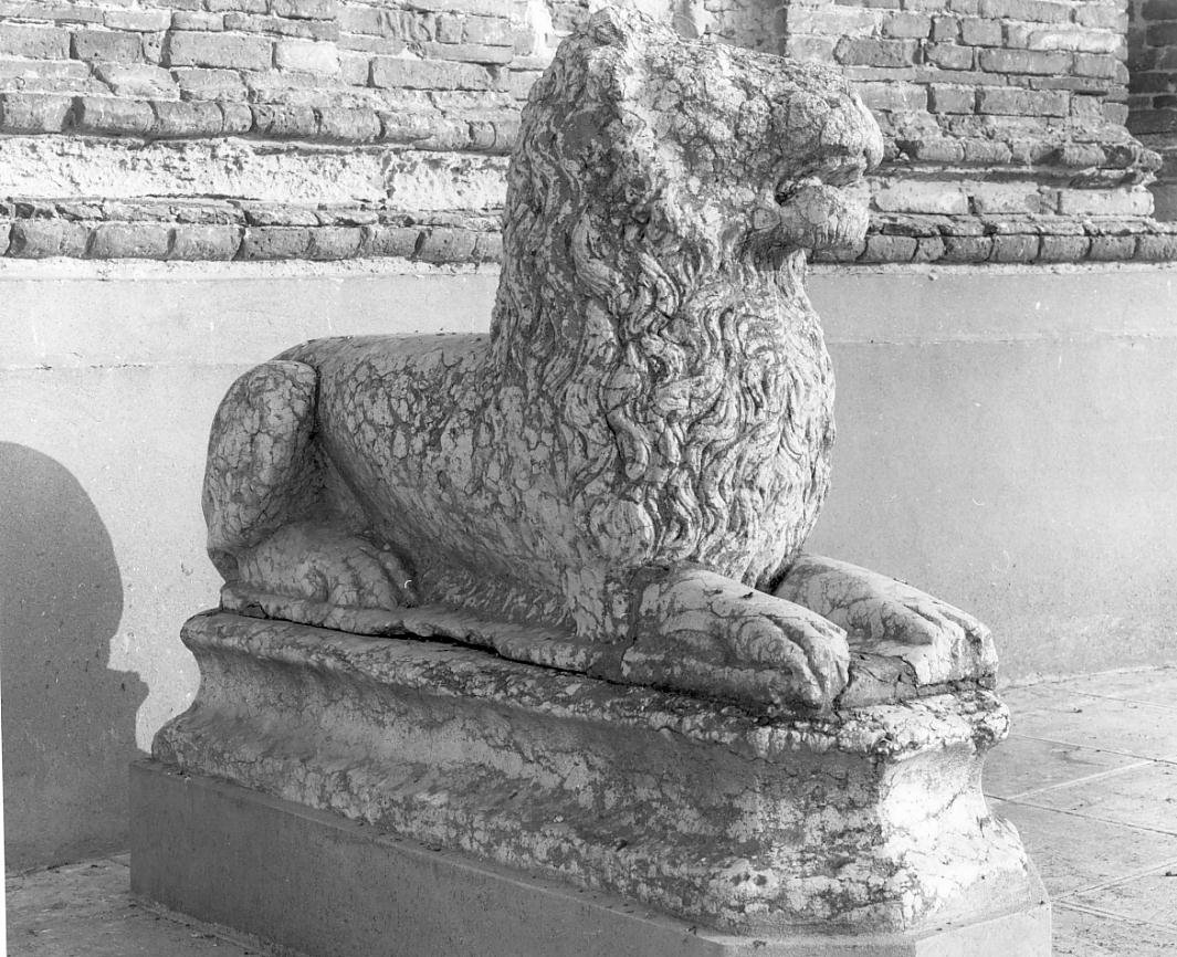 Leone (scultura) di Dalle Masenghe Pier Paolo, Dalle Masenghe Giacomello (fine/inizio secc. XIV/ XV)