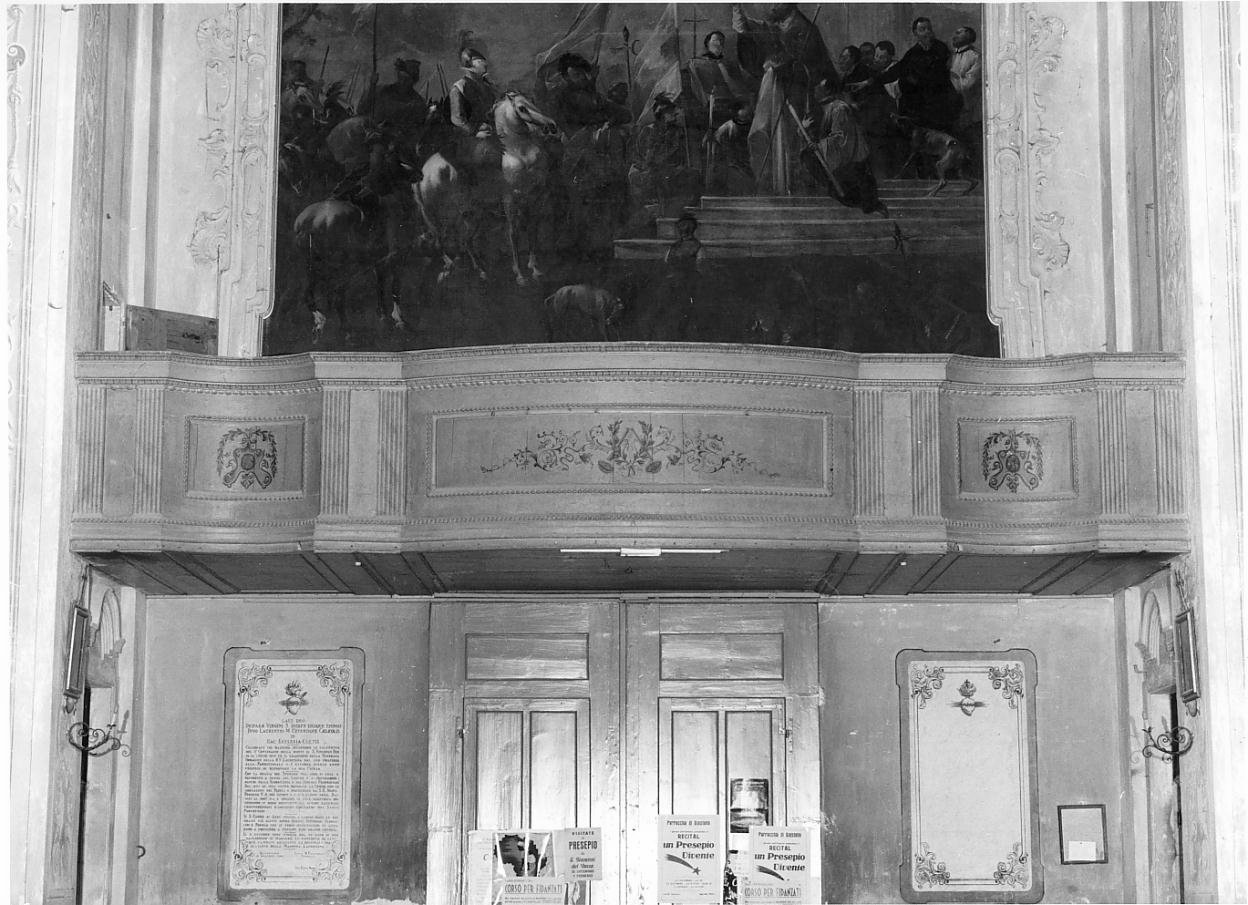 cantoria - ambito mantovano (seconda metà sec. XVIII)