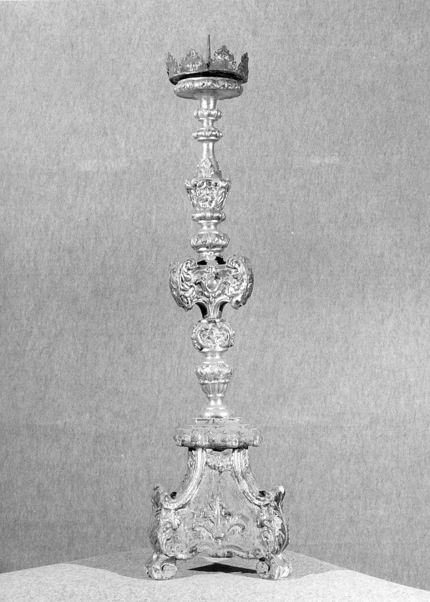 candeliere - ambito mantovano (seconda metà sec. XVII)