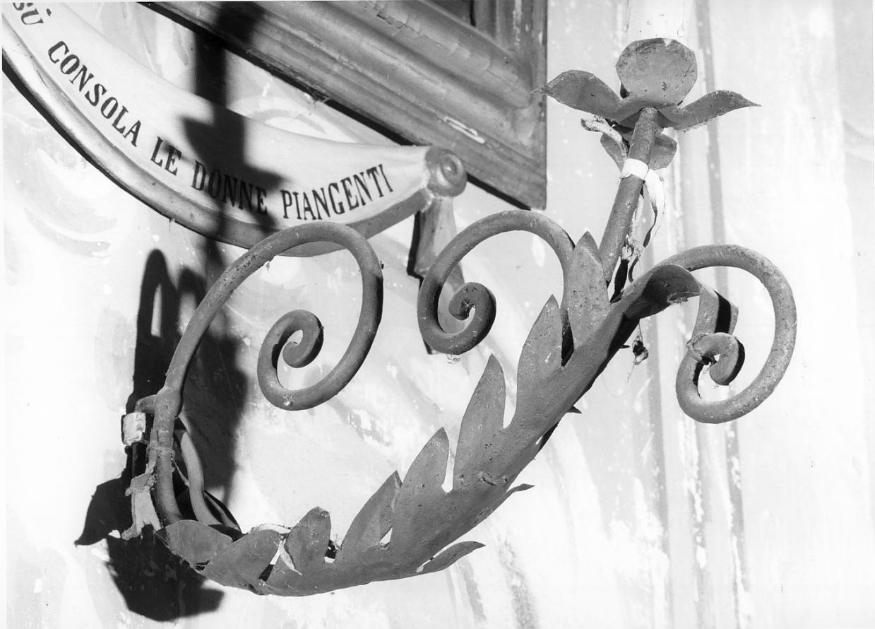 candeliere d'altare - ambito mantovano (seconda metà sec. XVIII)