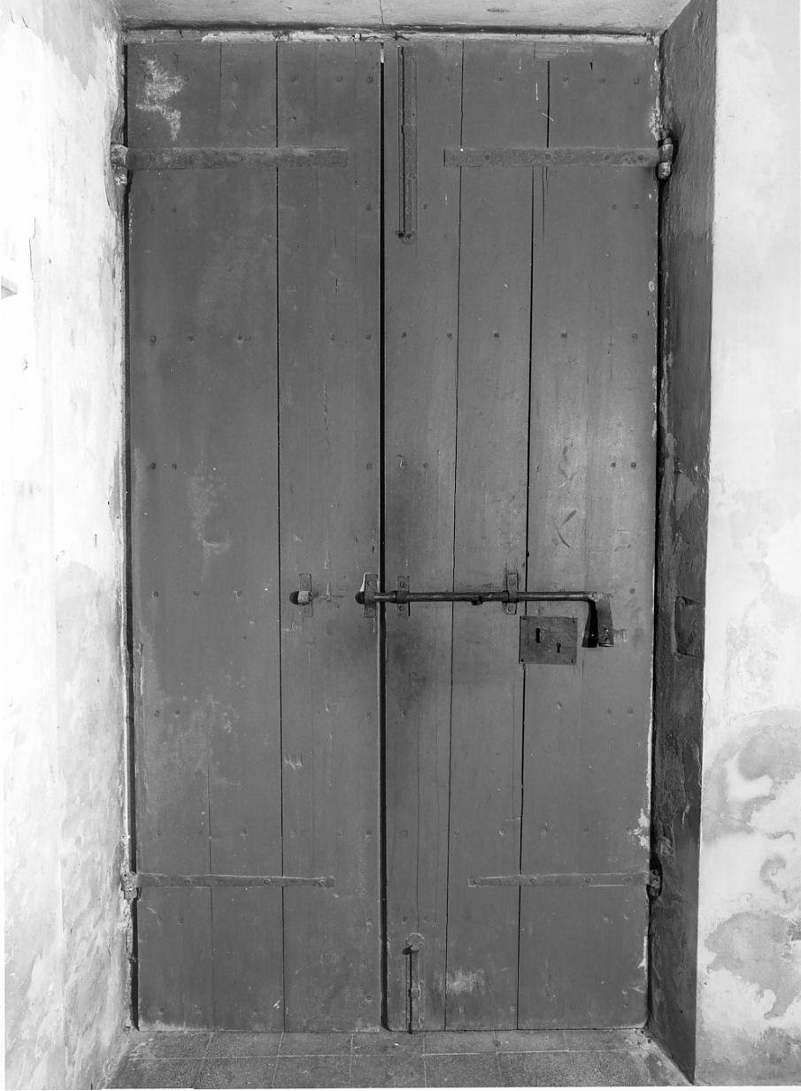 porta - a due battenti - ambito mantovano (seconda metà sec. XVIII)