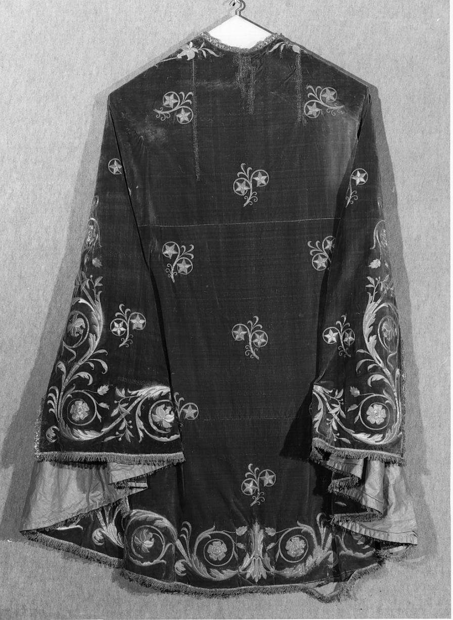 piviale - ambito mantovano (seconda metà sec. XIX)