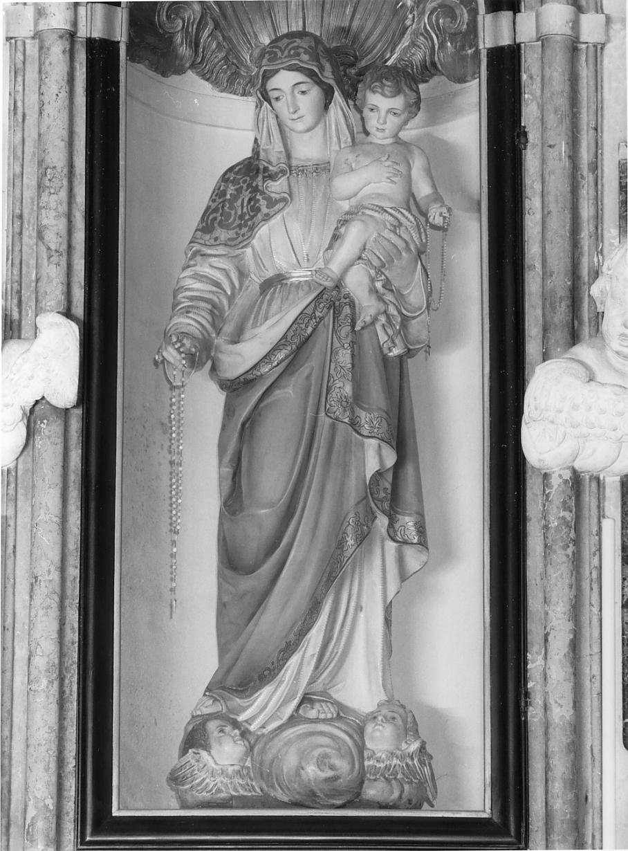 Madonna del rosario (statua) - ambito mantovano (primo quarto sec. XX)