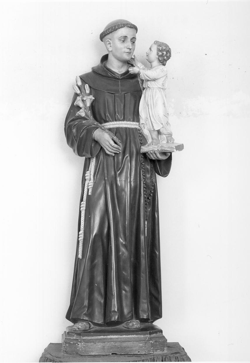 Sant'Antonio da Padova (statua) - ambito mantovano (prima metà sec. XX)