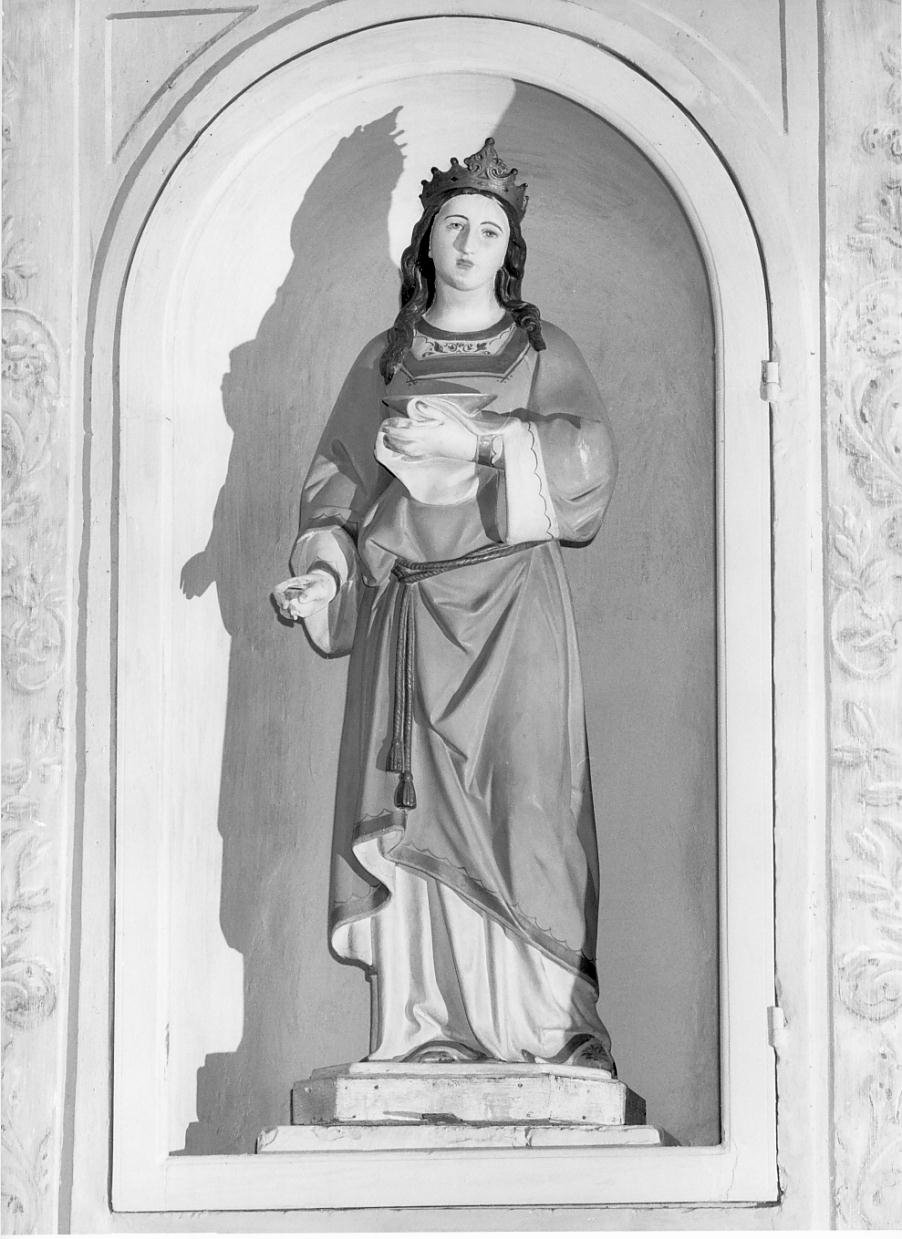 Santa Lucia (statua) - ambito mantovano (prima metà sec. XX)