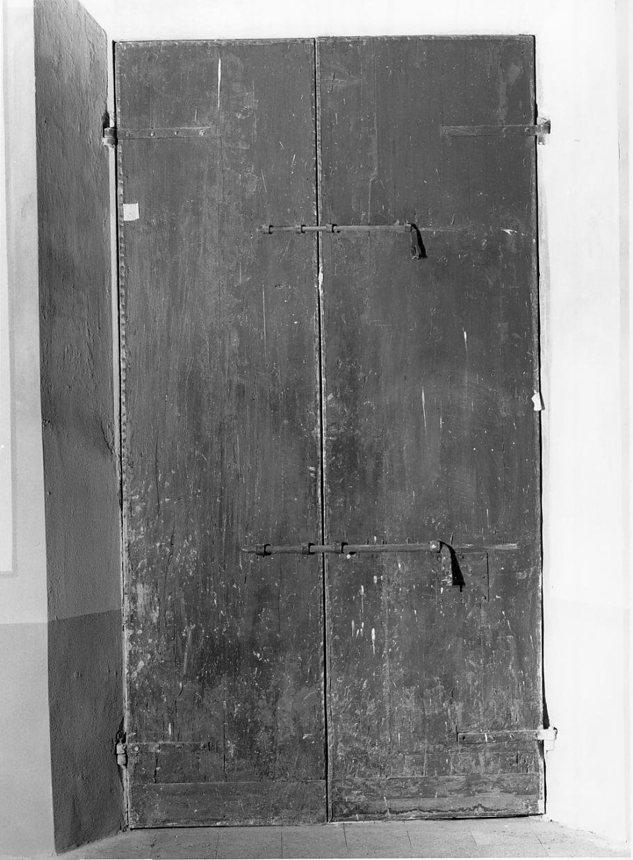 porta - a due battenti - ambito mantovano (sec. XVII)