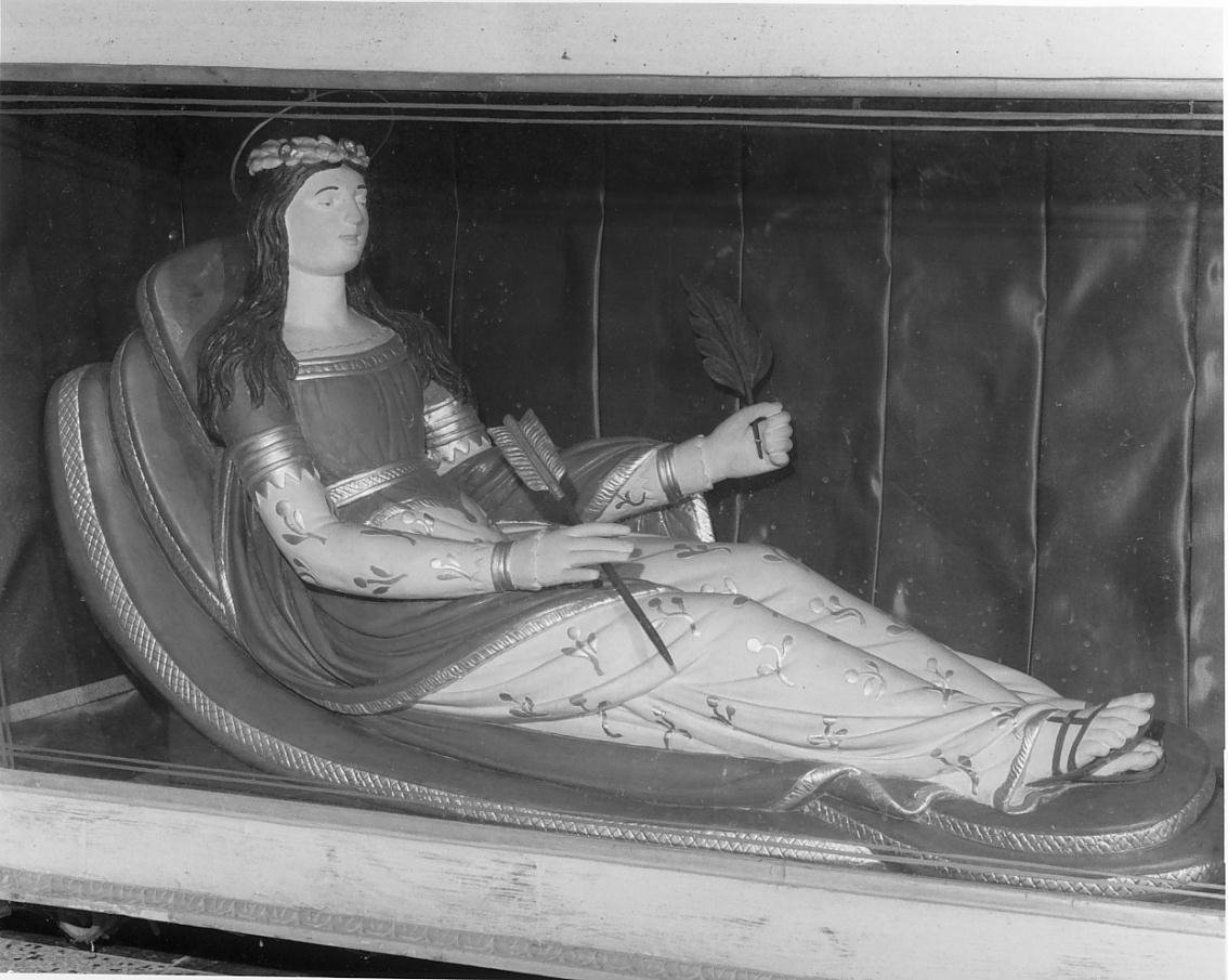 Santa Filomena (statua) - ambito mantovano (sec. XIX)