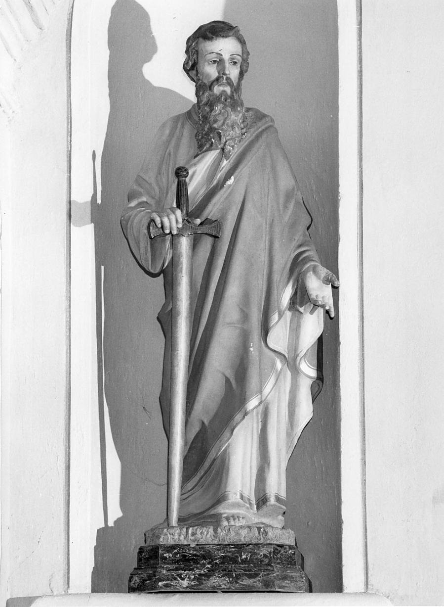 San Paolo Apostolo (statua) - ambito mantovano (prima metà sec. XX)