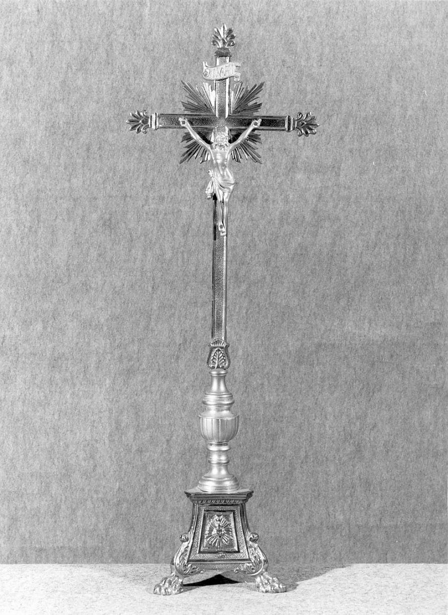 croce d'altare - ambito mantovano (prima metà sec. XX)