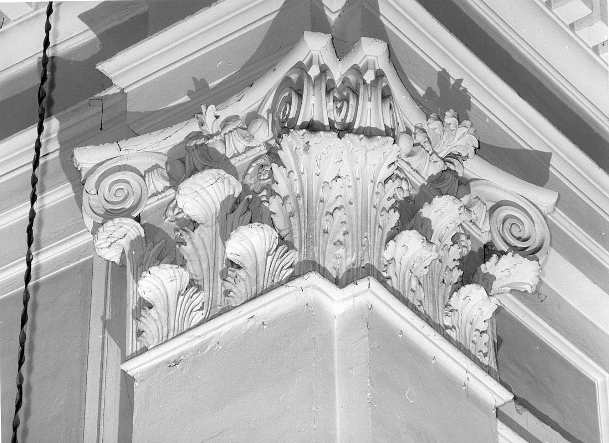 capitello - ambito mantovano (ultimo quarto sec. XVIII)