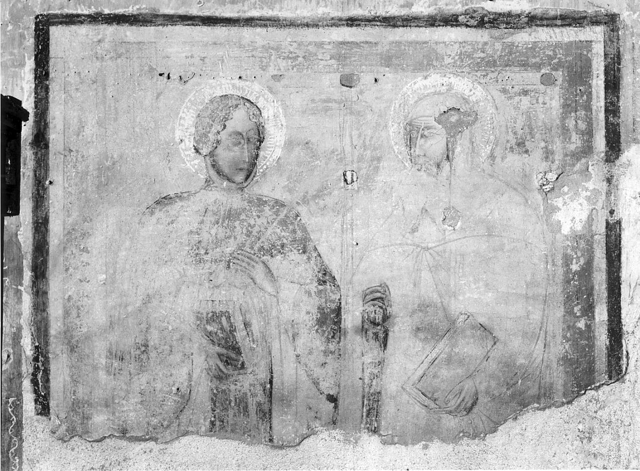Santo (dipinto, opera isolata) - ambito lombardo (prima metà sec. XV)