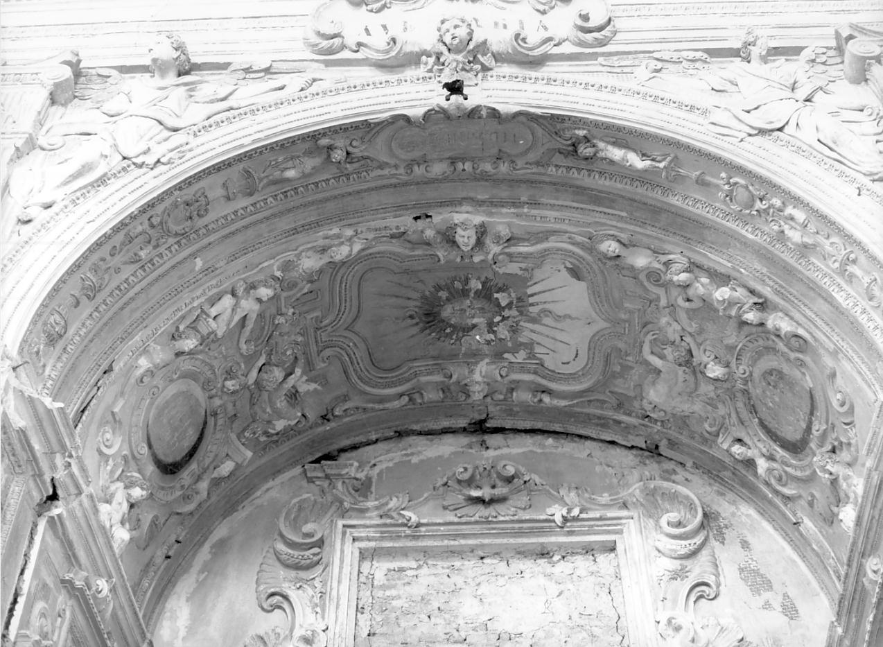 decorazione plastica, elemento d'insieme - ambito lombardo (primo quarto sec. XVII)