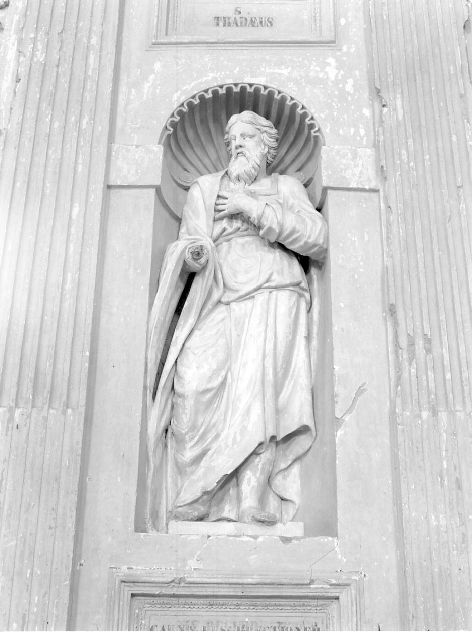 San Taddeo (statua, elemento d'insieme) - ambito lombardo (ultimo quarto sec. XVI)