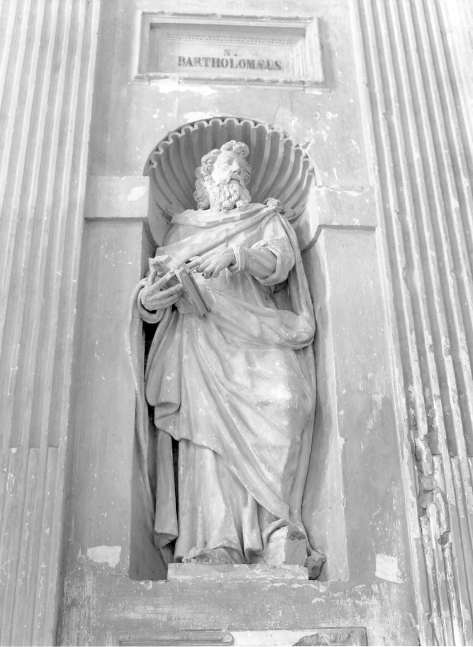 San Bartolomeo (statua, elemento d'insieme) - ambito lombardo (ultimo quarto sec. XVI)