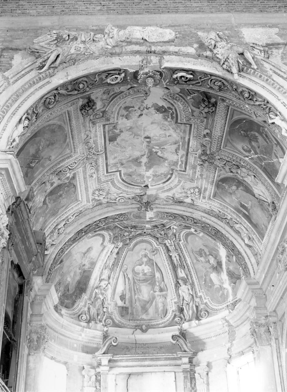 decorazione plastico-pittorica, complesso decorativo - ambito lombardo (ultimo quarto sec. XVI)