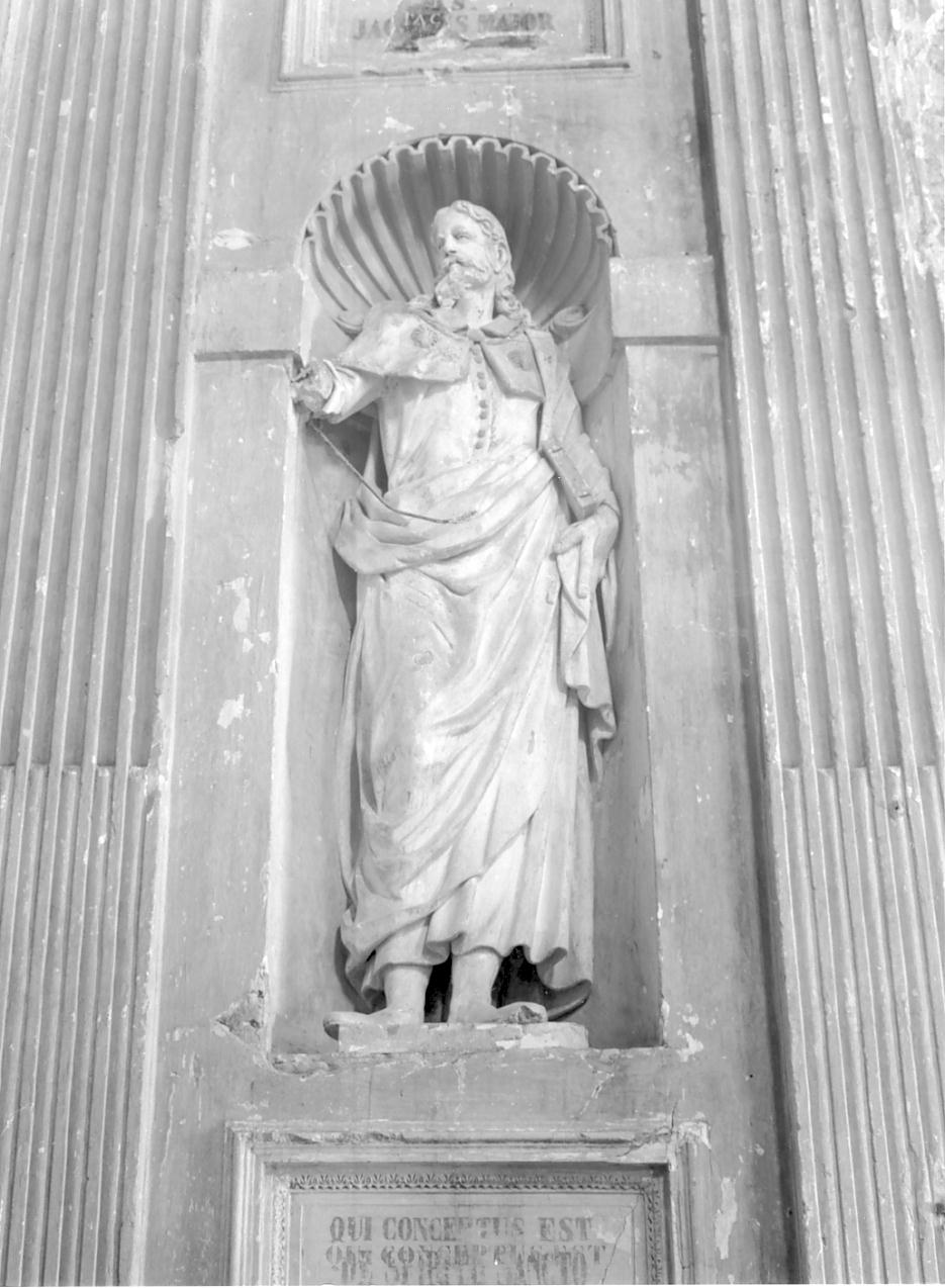 San Giacomo Maggiore (statua, opera isolata) - ambito lombardo (ultimo quarto sec. XVI)