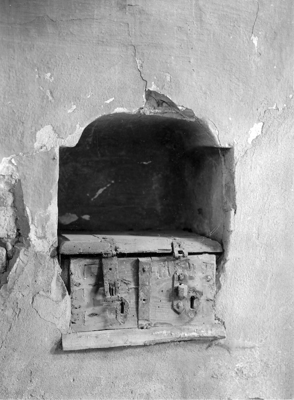 cassetta per elemosine, opera isolata - ambito lombardo (seconda metà sec. XVIII)