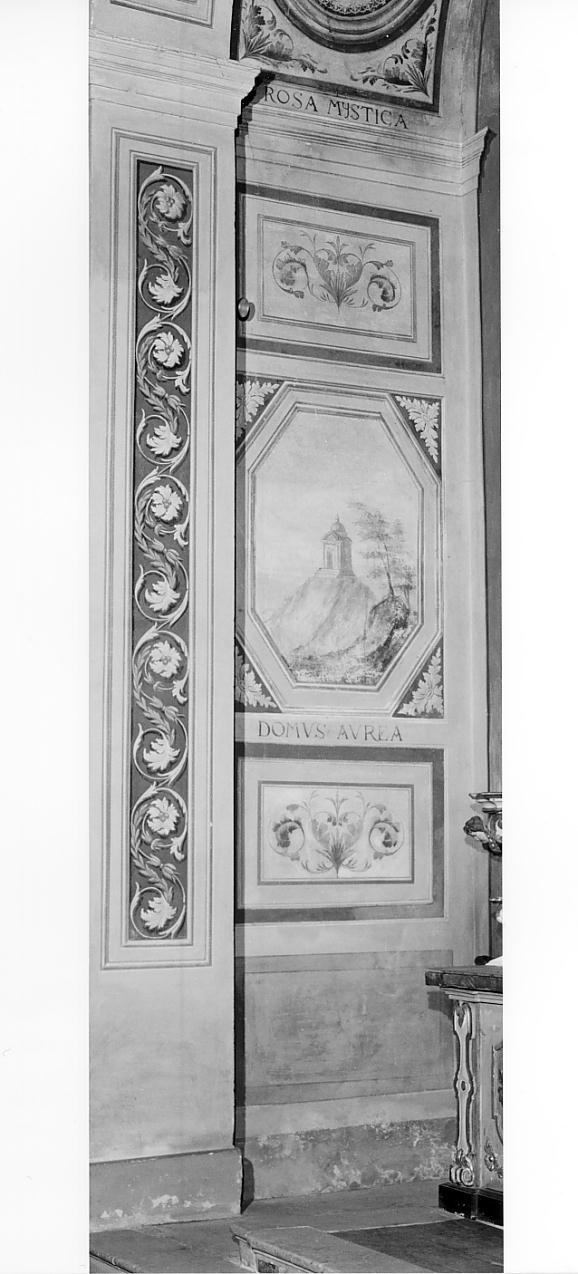 motivi decorativi (decorazione pittorica, complesso decorativo) di Barbiani Umberto detto Gucin, Benedini Ottorino (secondo quarto sec. XX)