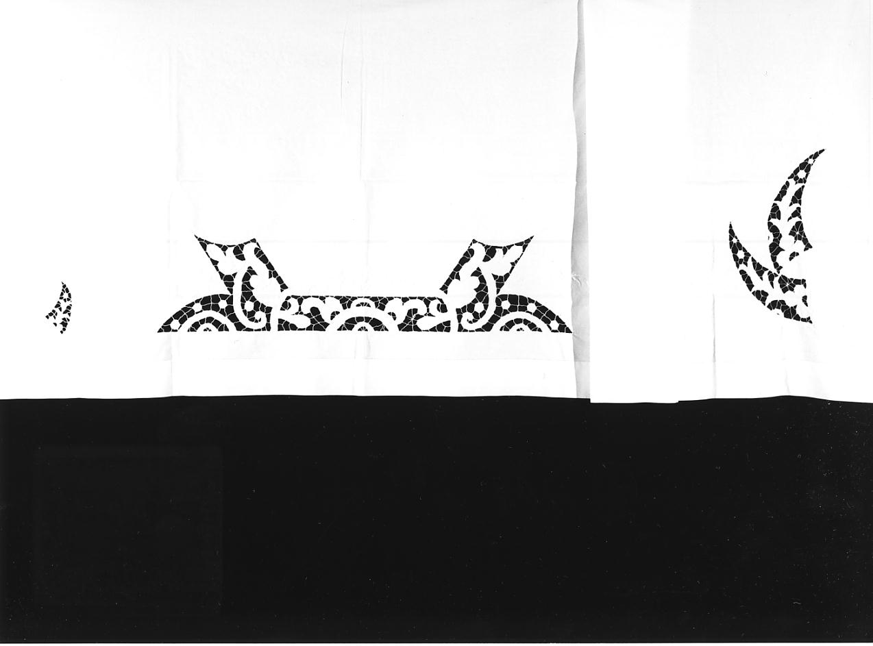 motivi decorativi vegetali (tovaglia d'altare, opera isolata) - manifattura cremonese (prima metà sec. XX)