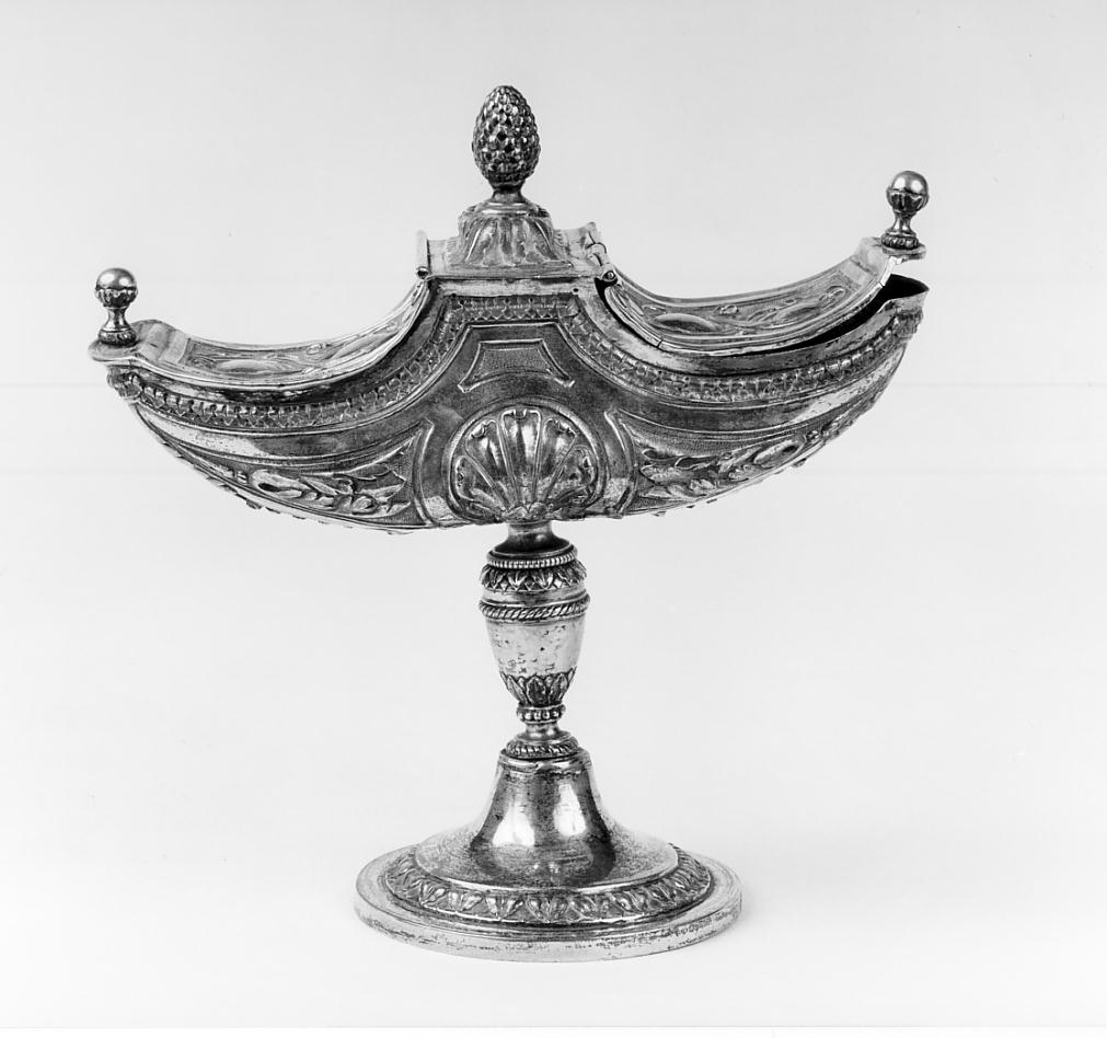 navicella portaincenso, opera isolata di Cozzi Pietro (inizio sec. XIX)