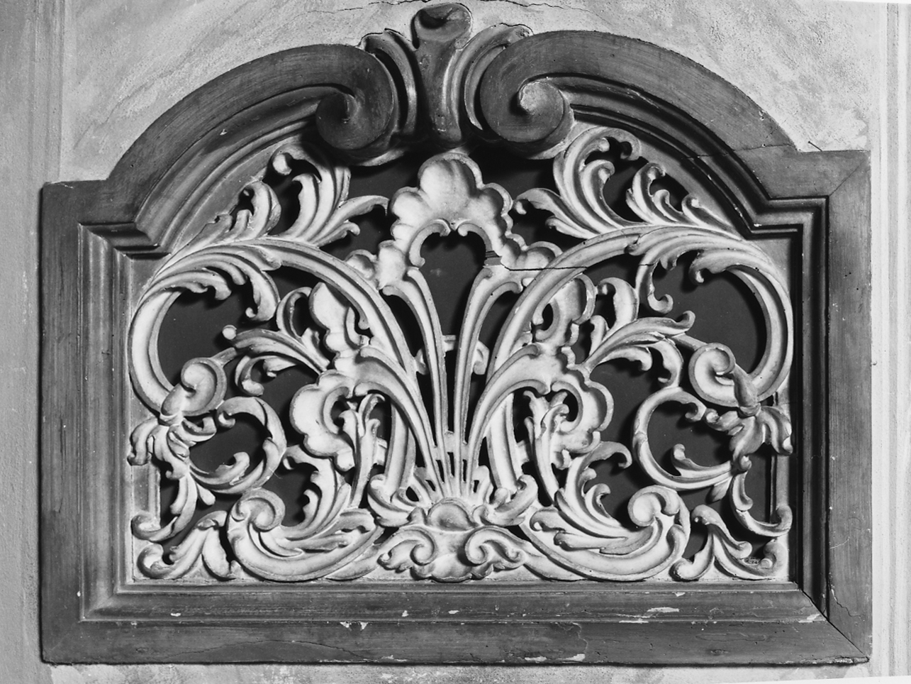 motivi decorativi vegetali (grata, serie) - ambito bresciano (metà sec. XVIII)