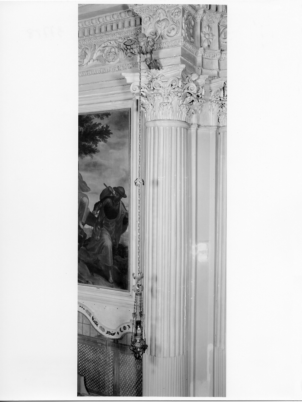 candeliere da parete, serie - ambito bresciano (metà sec. XVIII)