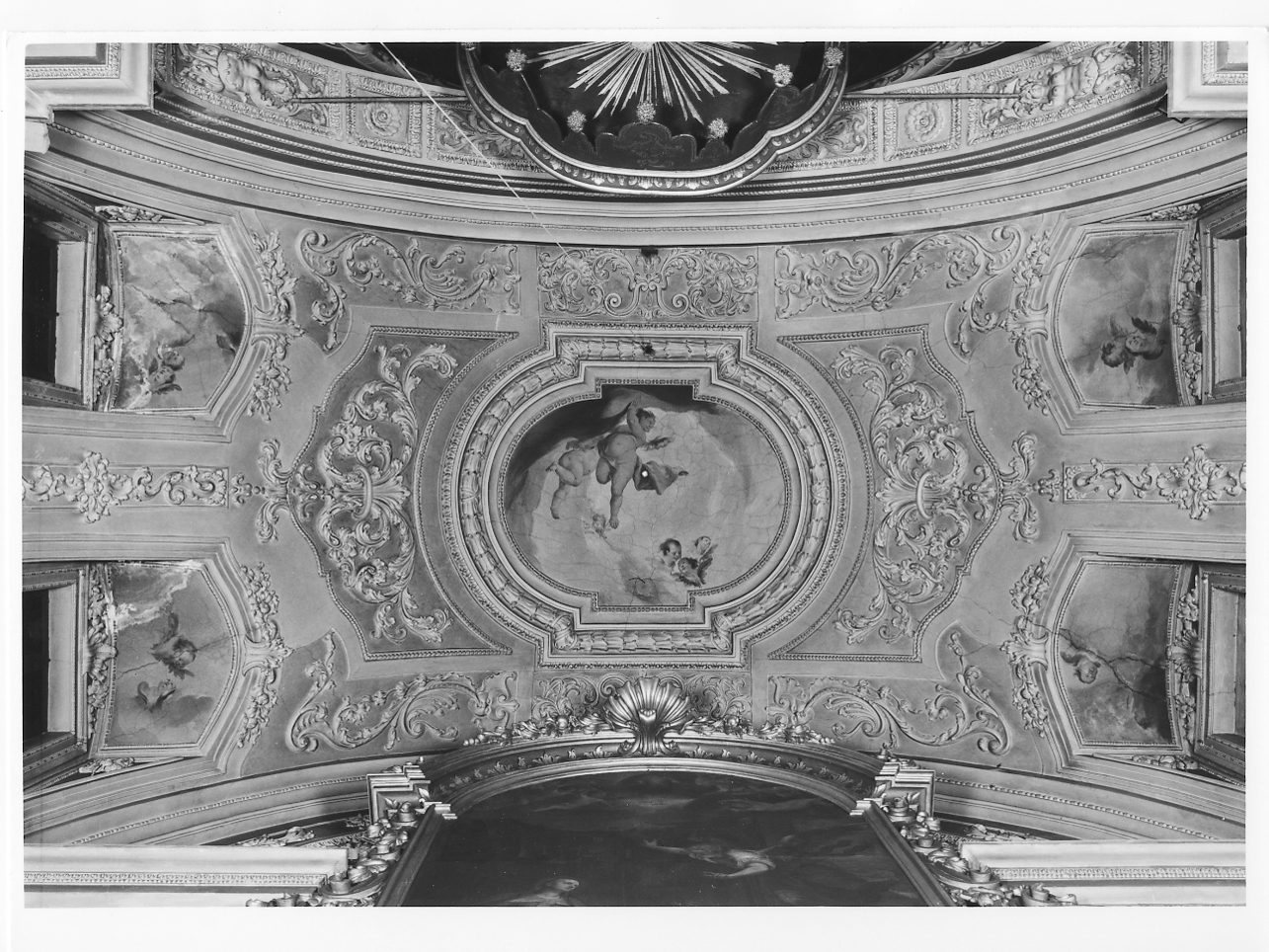 decorazione plastica, complesso decorativo - ambito lombardo (sec. XVIII)