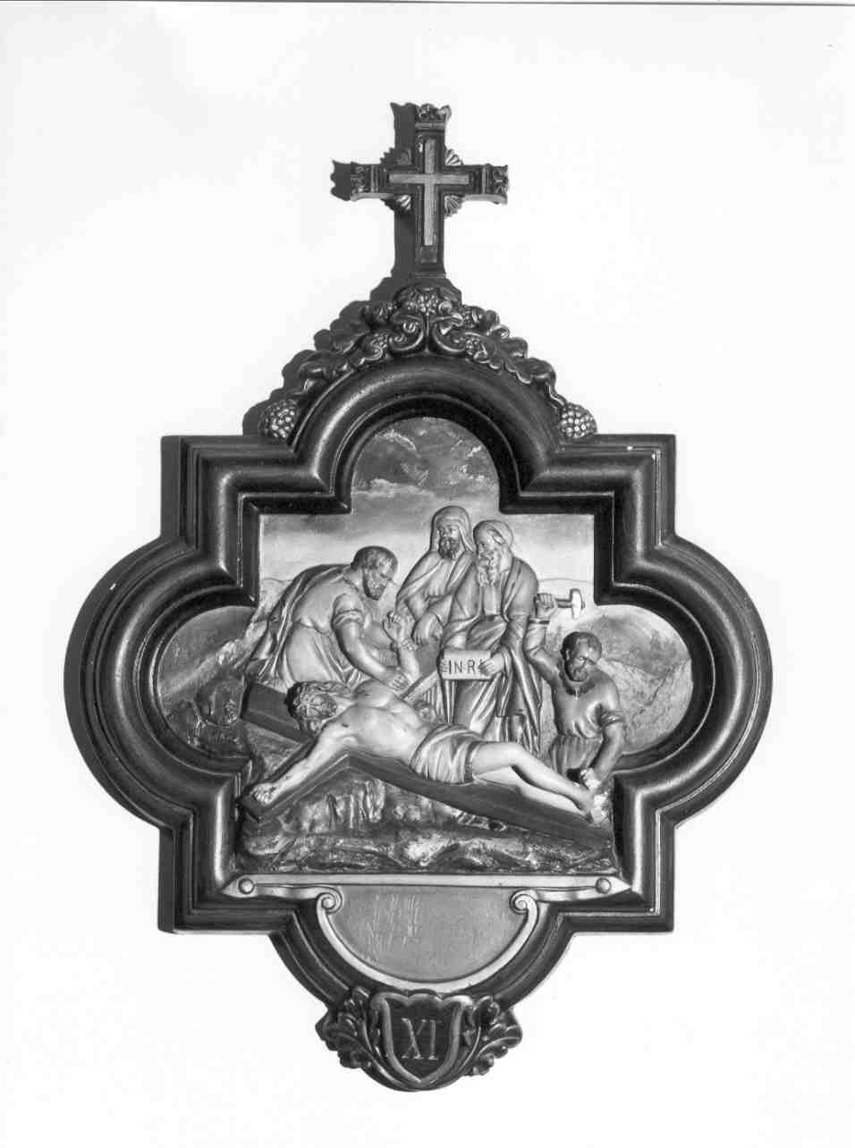 stazioni della via crucis (Via Crucis, ciclo) - ambito lombardo (prima metà sec. XX)