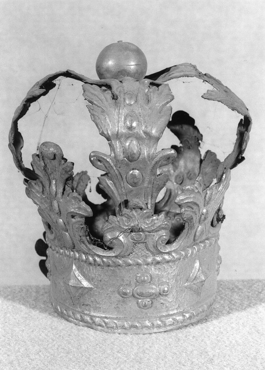 corona da statua - ambito mantovano (sec. XVIII)