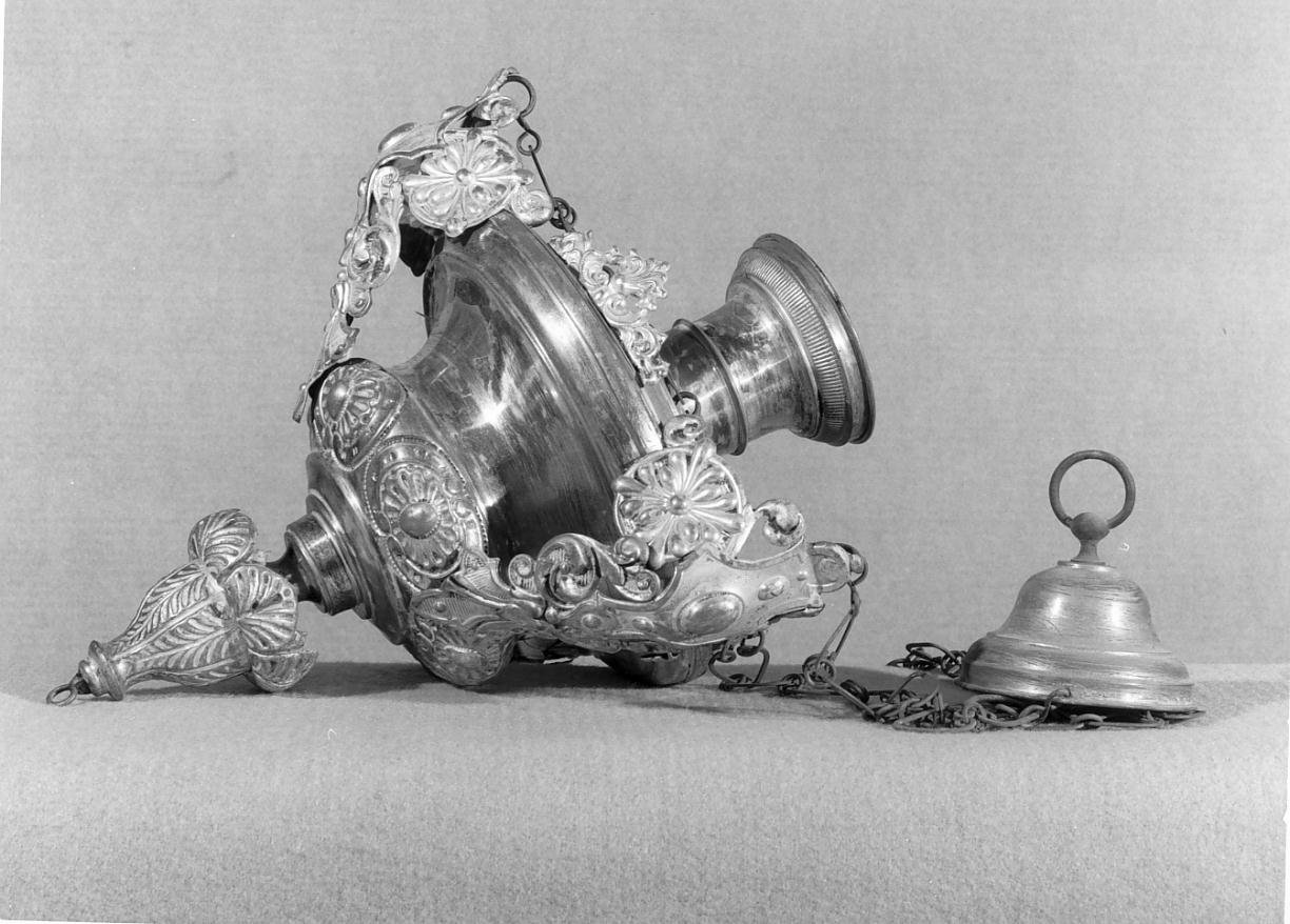 lampada pensile - ambito mantovano (seconda metà sec. XIX)