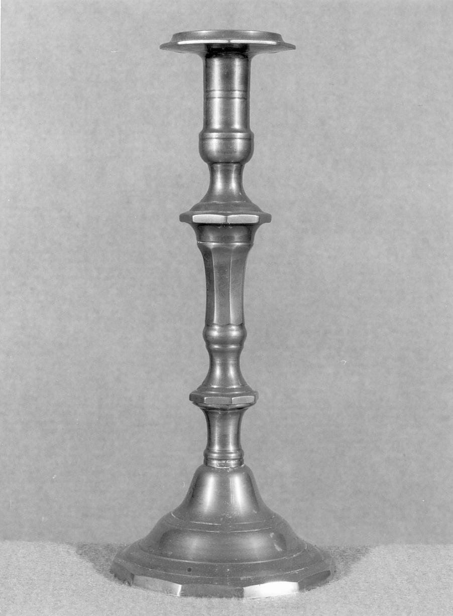 candeliere d'altare - ambito mantovano (sec. XIX)