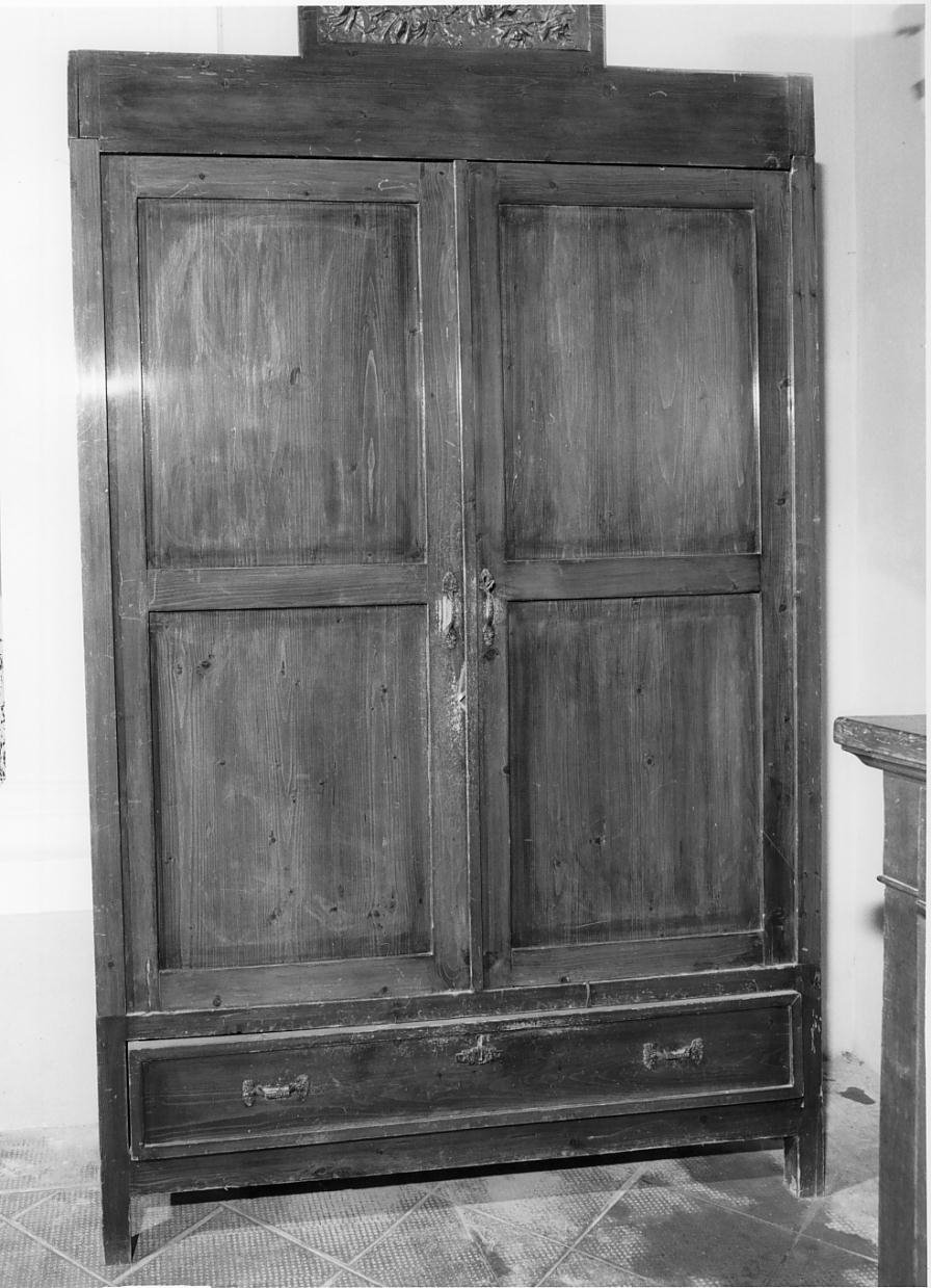 armadio - ambito mantovano (primo quarto sec. XX)