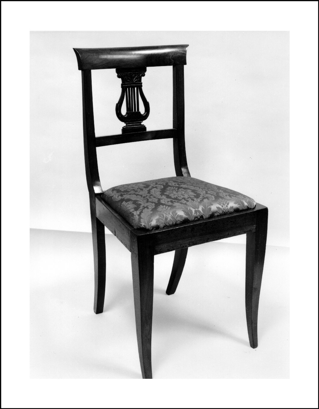 sedia, serie - produzione lombarda (primo quarto sec. XIX)