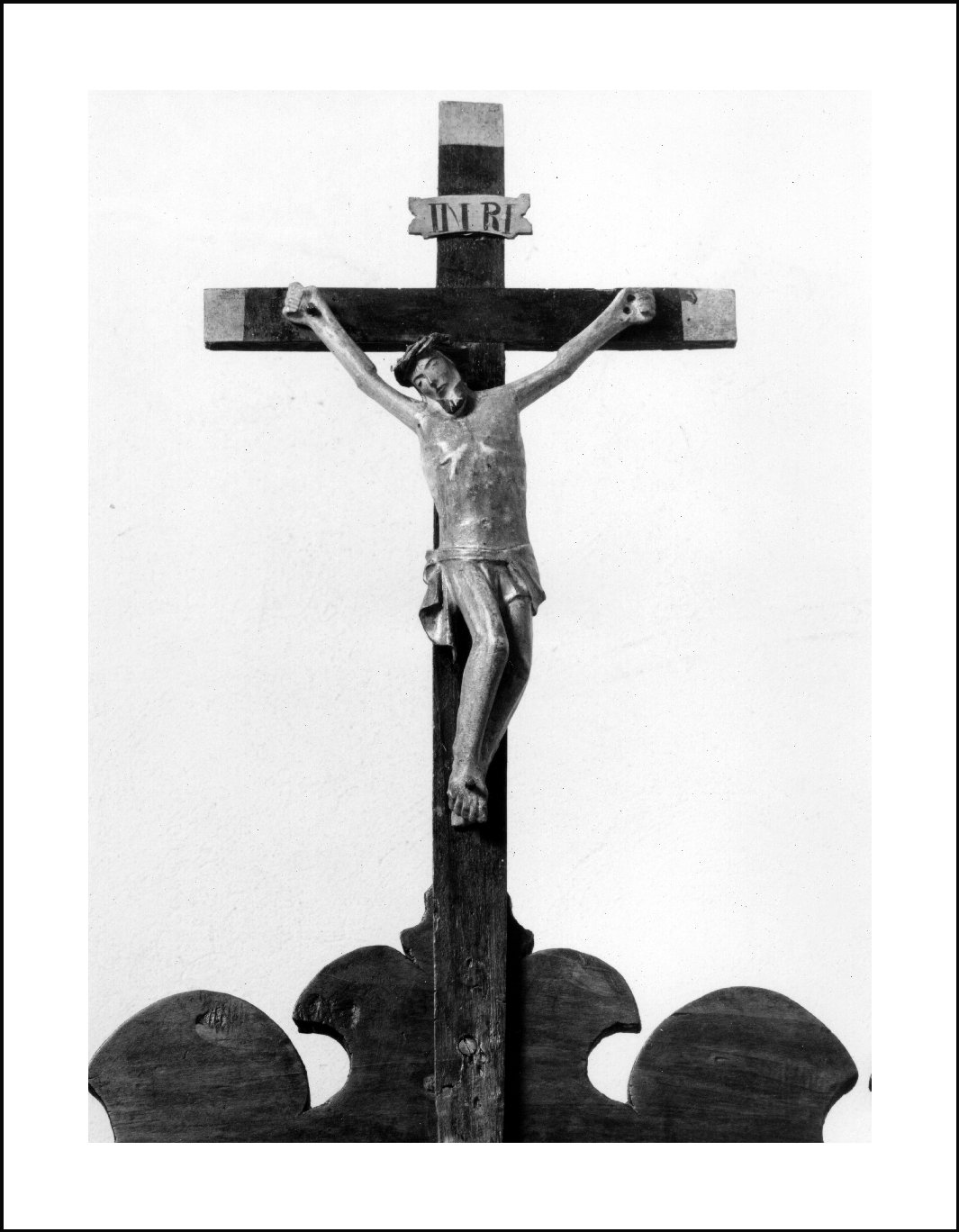 crocifisso, opera isolata - produzione lombarda (sec. XVIII)