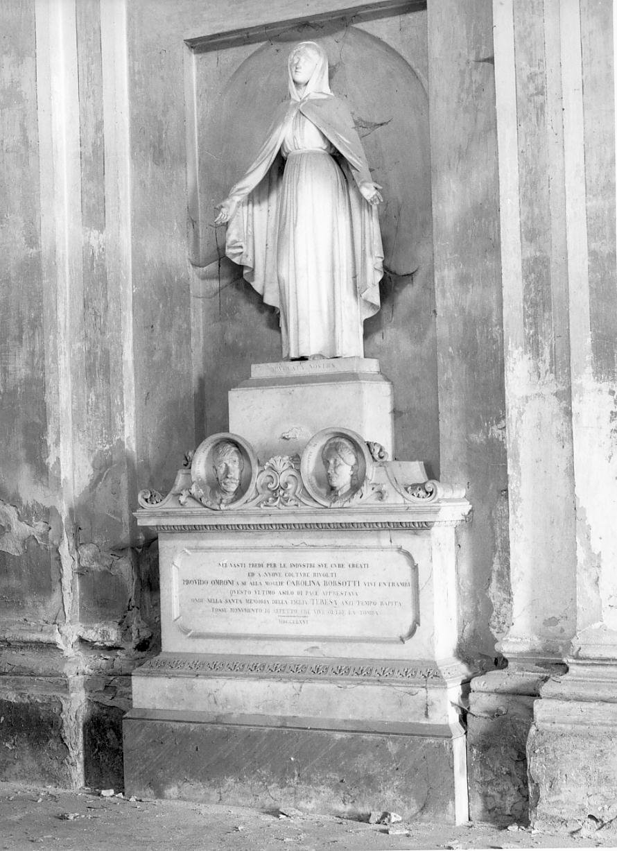 monumento funebre - ambito mantovano (sec. XIX)