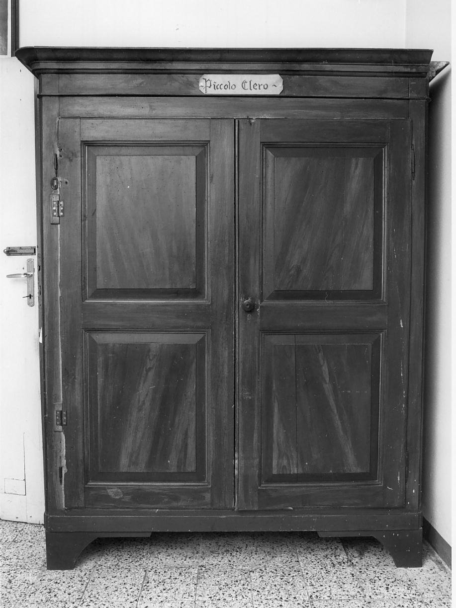 armadio - ambito mantovano (seconda metà sec. XIX)