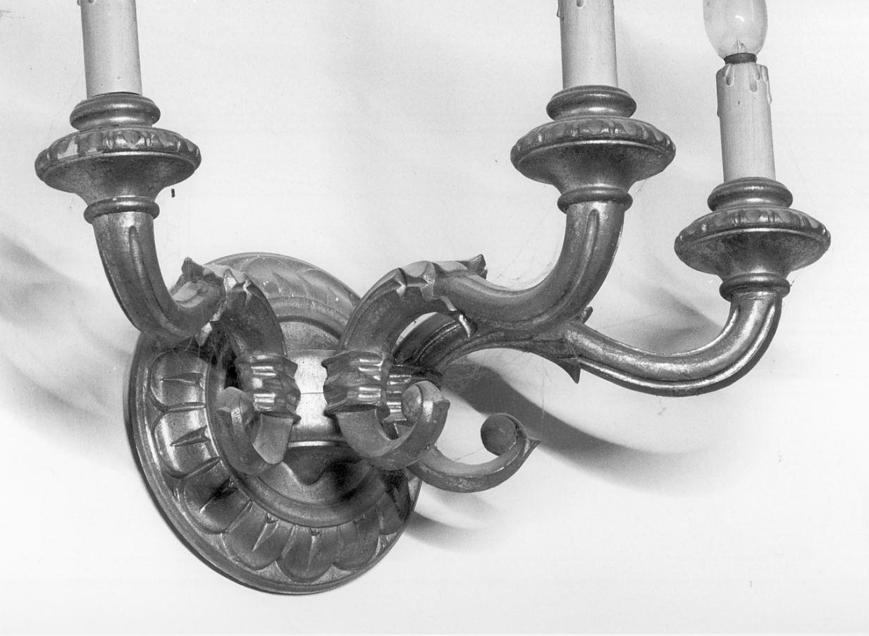 candeliere - ambito mantovano (primo quarto sec. XIX)