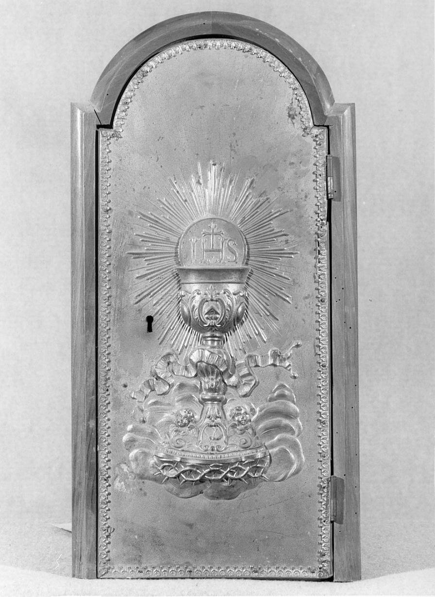 sportello di tabernacolo - ambito mantovano (ultimo quarto sec. XIX)