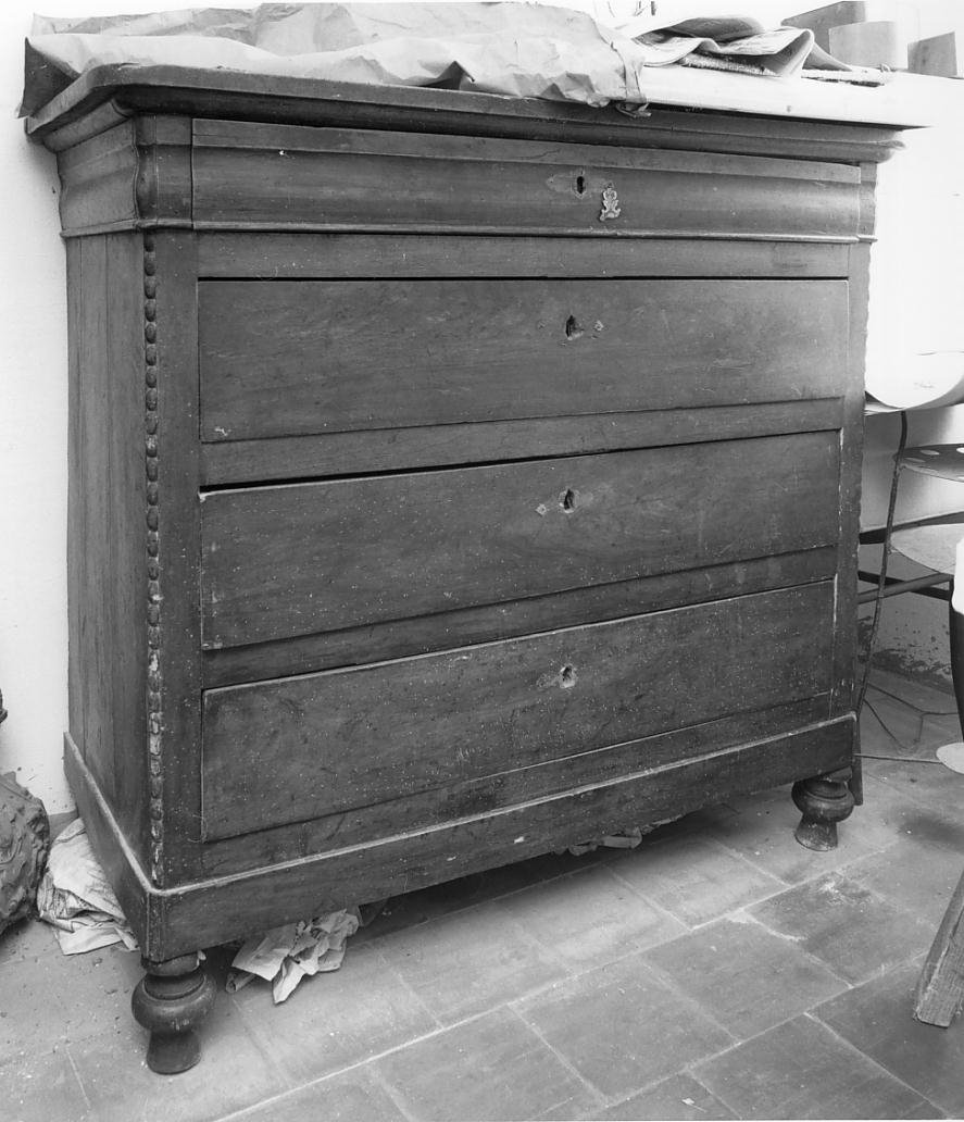 cassettone - ambito mantovano (ultimo quarto sec. XIX)