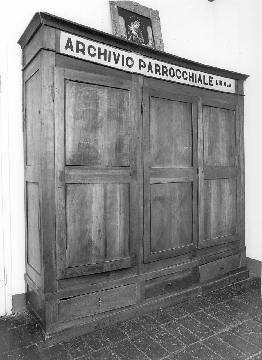 armadio - ambito mantovano (seconda metà sec. XIX)