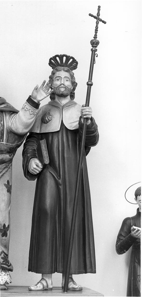San Giacomo di Compostela (statua) - ambito mantovano (prima metà sec. XIX)