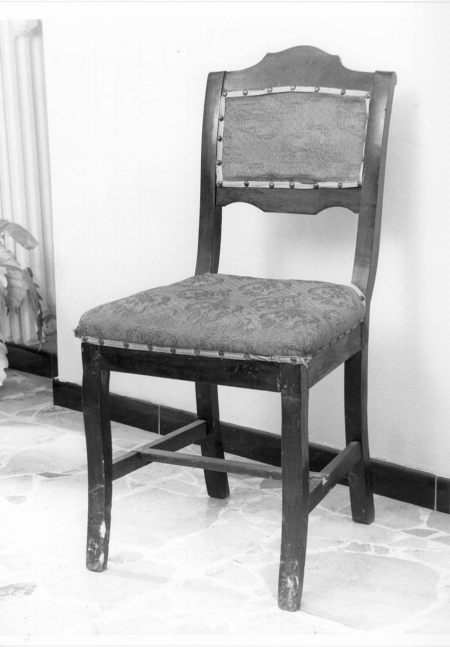 sedia - ambito mantovano (seconda metà sec. XIX)