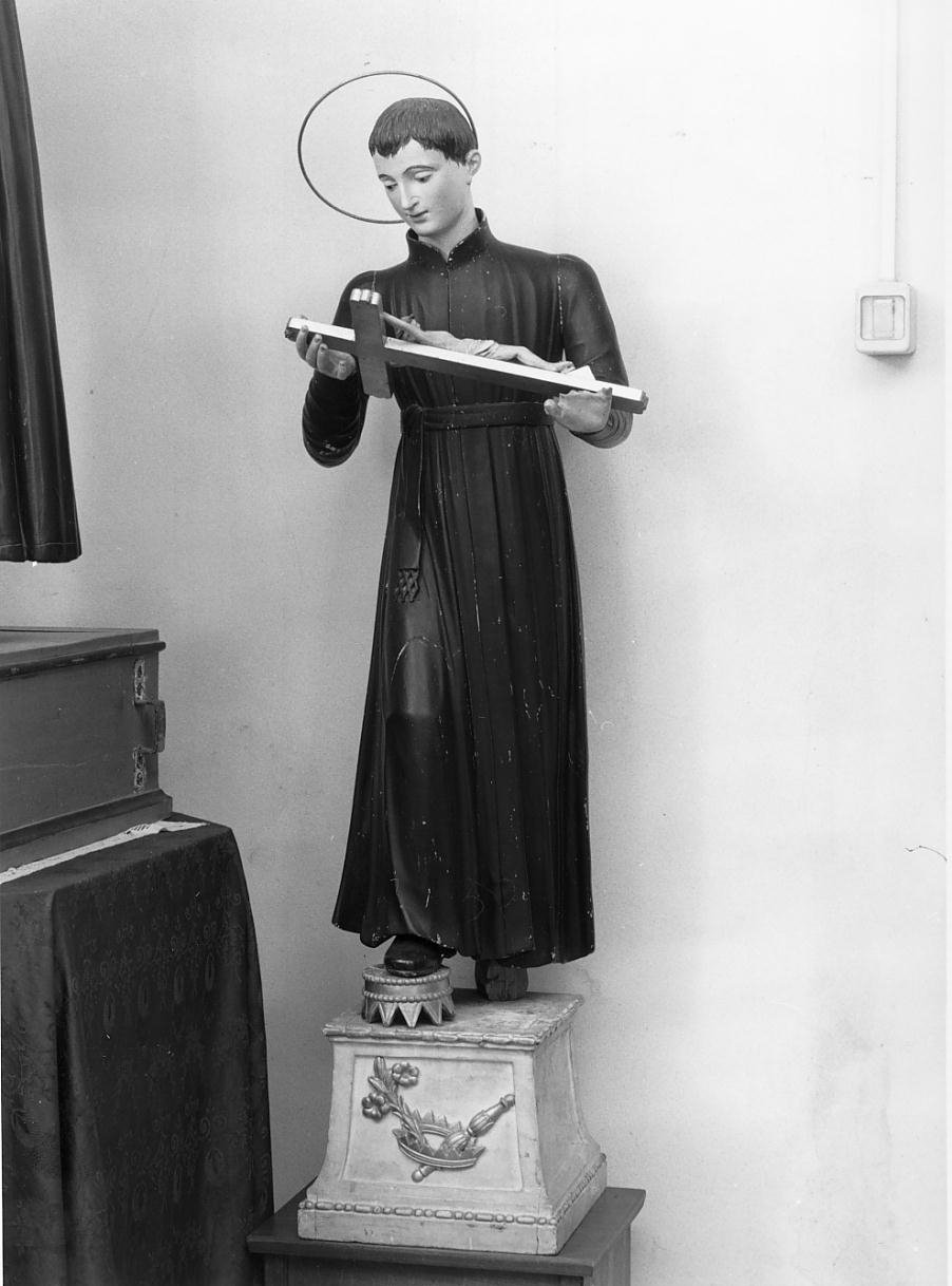 San Luigi Gonzaga (statua) - ambito mantovano (prima metà sec. XIX)